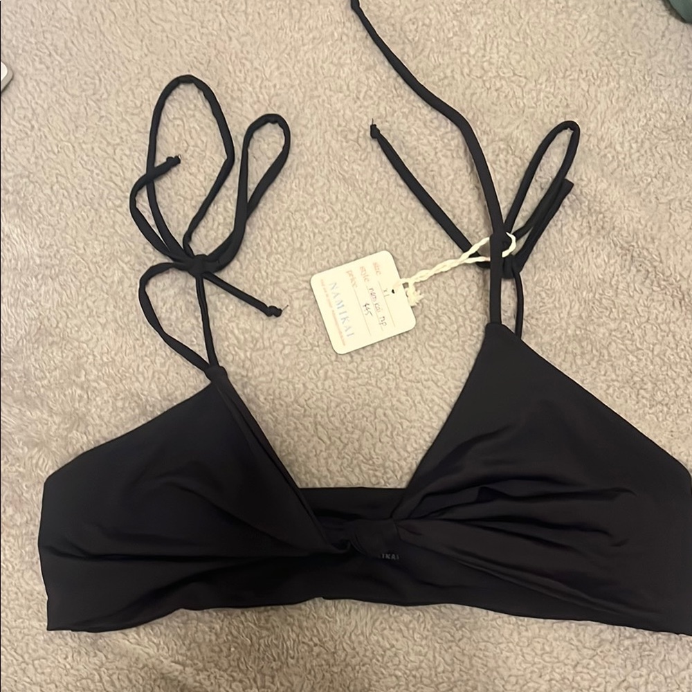 Stylish Black Bikini Top